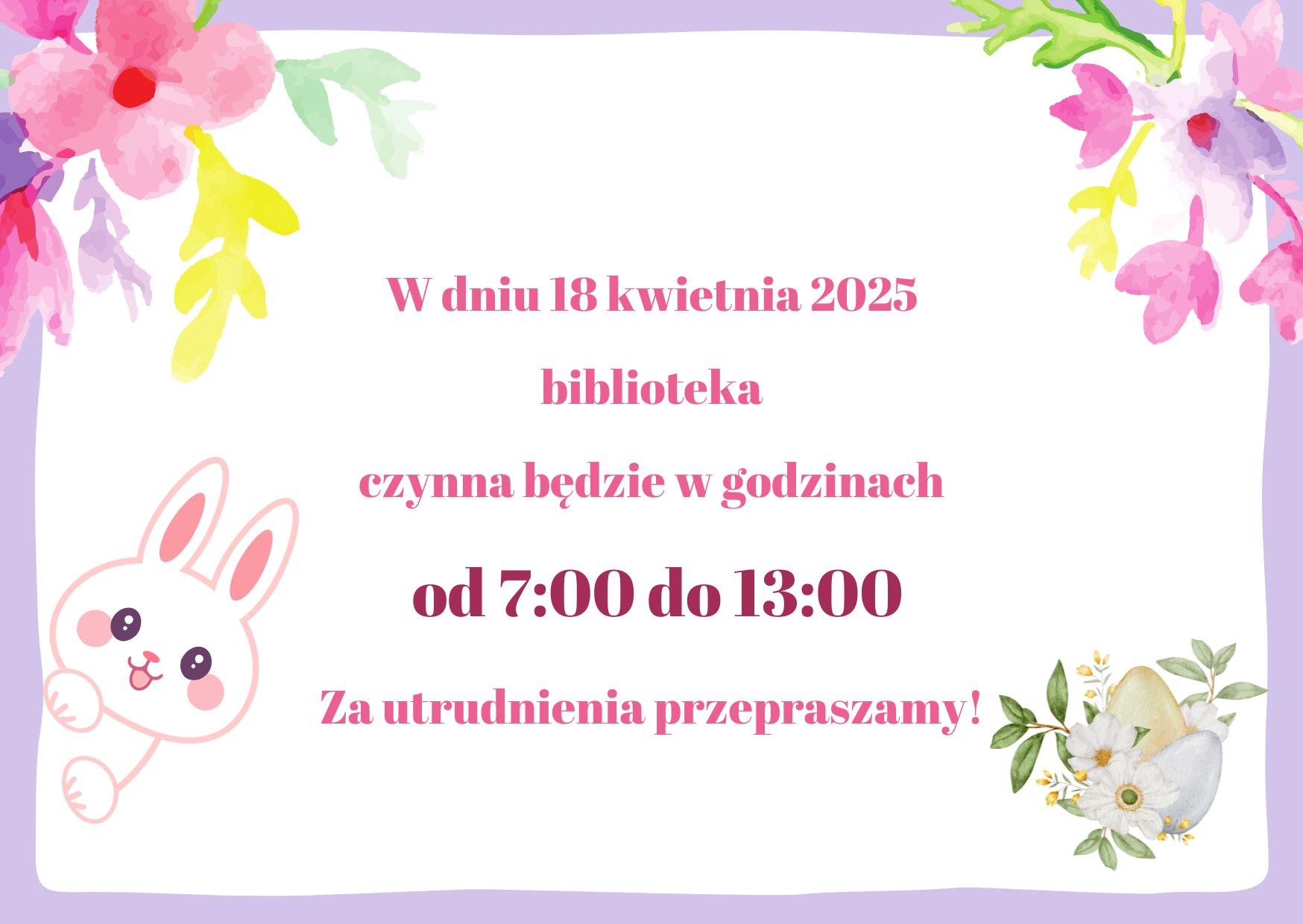 Jasnofioletowa_Kwiatowa_Współczucie_Podziękowanie_Kartka