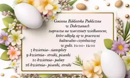Zdjęcie do Warsztaty wielkanocne w Pracowni GBP