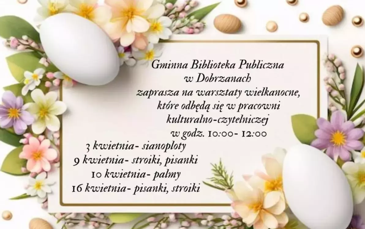 Zdjęcie do Warsztaty wielkanocne w Pracowni GBP