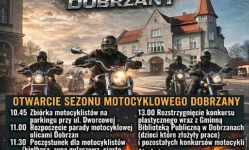 Zdjęcie do OTWARCIE SEZONU MOTOCYKLOWEGO W DOBRZANACH 09-05-2026